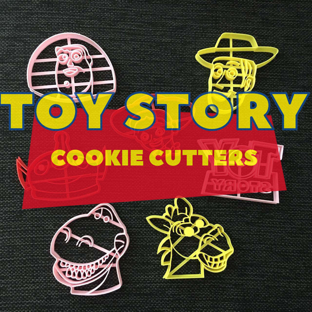 Toy story cookie store cutters